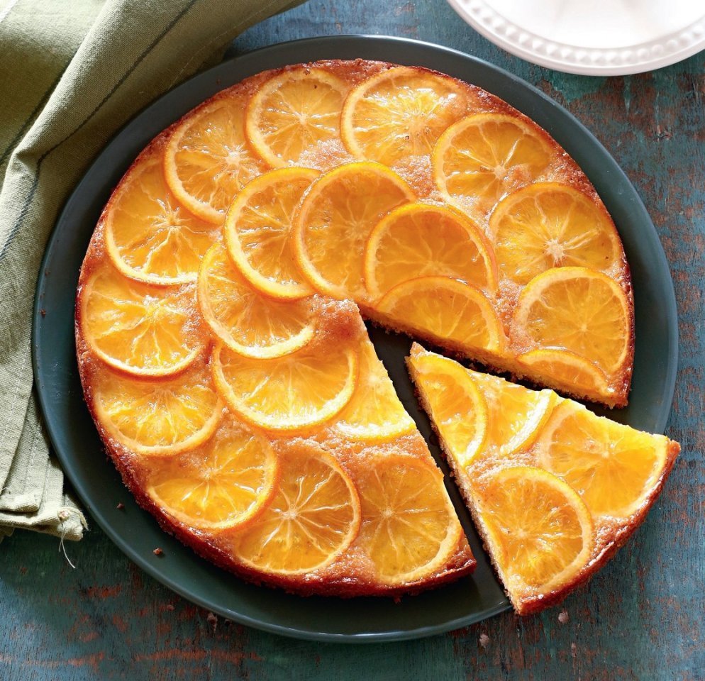 Пирог с апельсинами